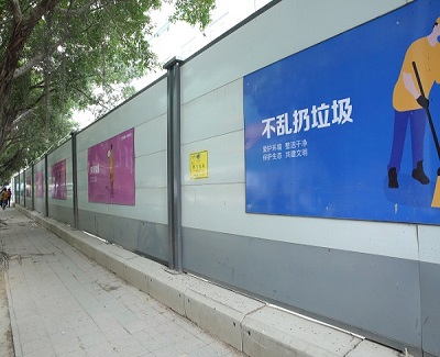 施工圍擋的作用優(yōu)點可不止我們了解的那么簡單